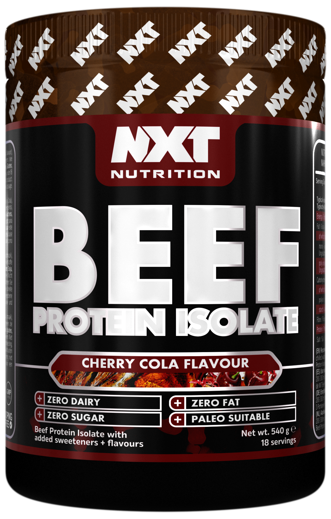 NXT Nutrition Beef Protein Isolate 540g